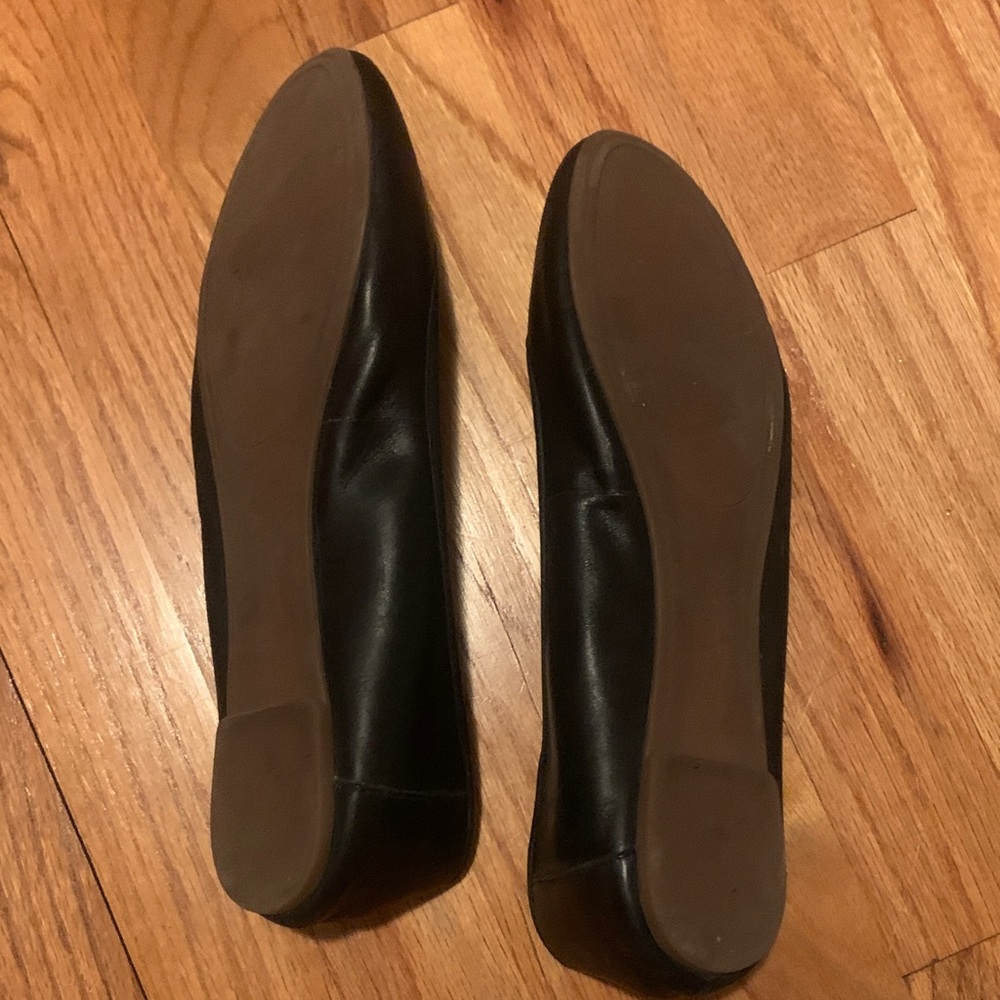 Lucky Brand Black Leather Flats - Picture 4 of 6